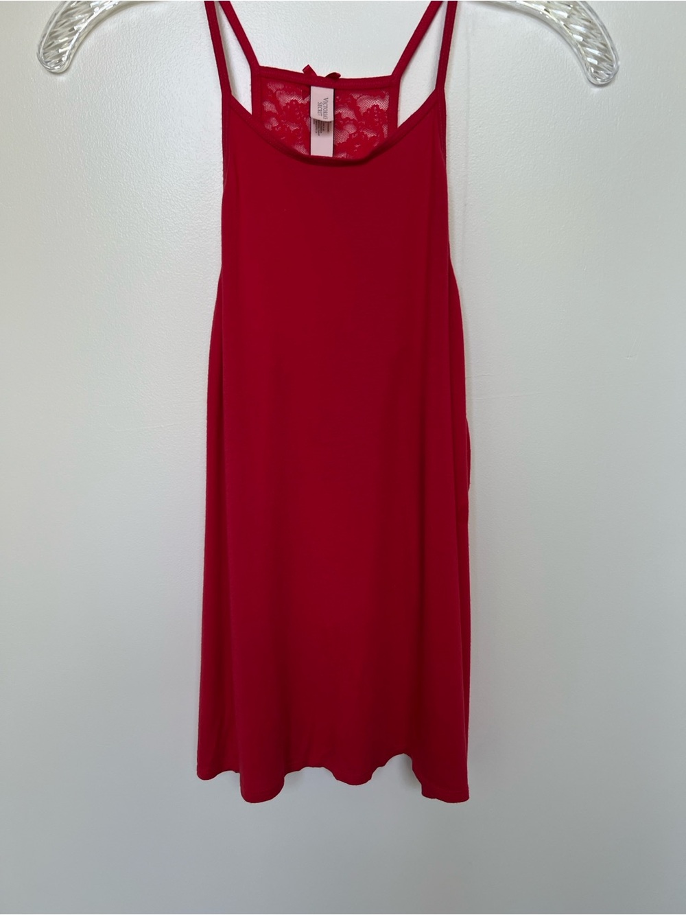 Victoria’s Secret Red Lace-Back Camisole